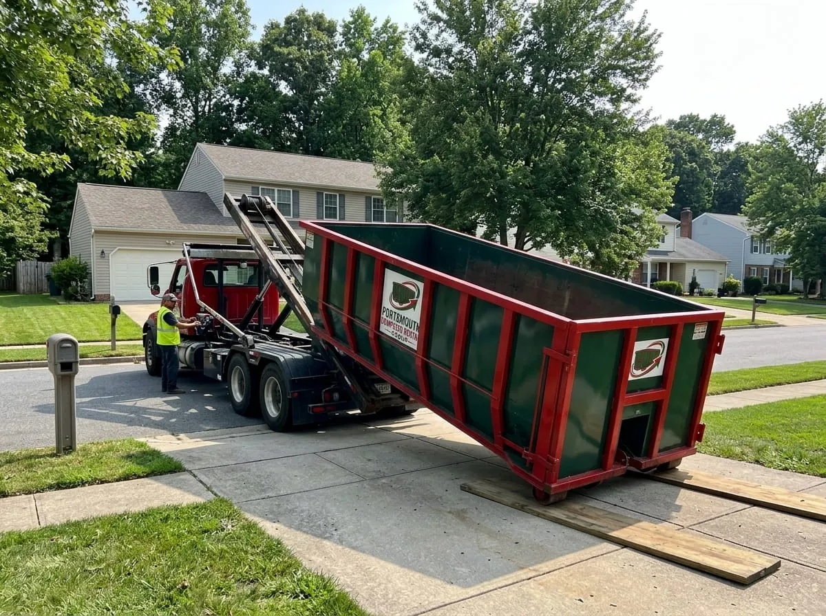 Protect Your Driveway During a Dumpster Rental: Guide